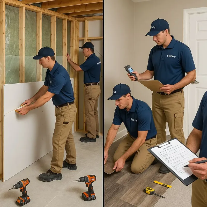 Repairs and Reconstruction process in Sharon, MS
