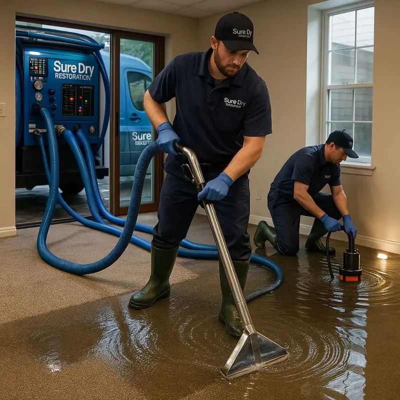 Water Extraction and Removal process in Sharon, MS